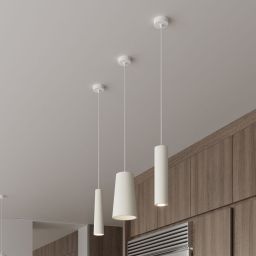 Sollux Lighting Pavlus lampa wisząca 1x60W biała SL.0844