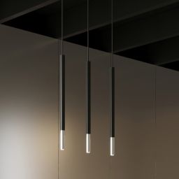 Sollux Lighting Mozaica lampa wisząca 3x40W czarna/chrom SL.0886