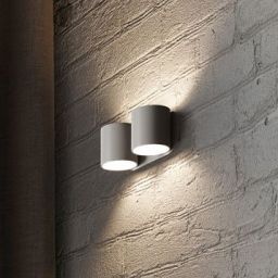 Sollux Lighting Orbis kinkiet 2x40W szary SL.0661