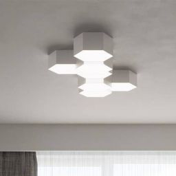 Sollux Lighting Sunde plafon 2x60W biały SL.1056