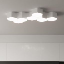 Sollux Lighting Sunde plafon 2x60W biały SL.1057