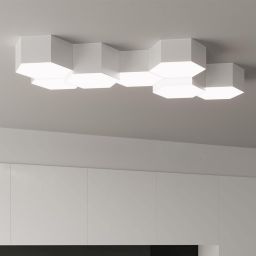 Sollux Lighting Sunde plafon 2x60W biały SL.1058