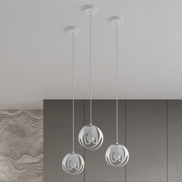 Sollux Lighting Tulos lampa podsufitowa 1x60W biała SL.1082