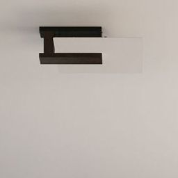 Sollux Lighting Lappo lampa podsufitowa 2x60W biały/wenge SL.1097