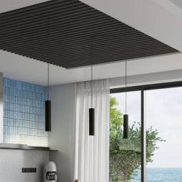 Sollux Lighting Karbon lampa wisząca 1x10 W czarna SL.1573