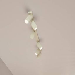 Sollux Lighting Karbon lampa podsufitowa 4x10 W beżowa SL.1603