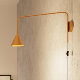 Sollux Lighting Nox kinkiet 1x10 W złoty SL.1698