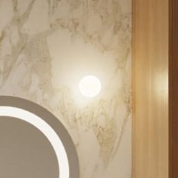 Sollux Lighting Halo kinkiet 1x8 W biały-ultramaryna SL.1737