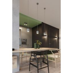 Sollux Lighting Orbis kinkiet 1x40W szary SL.0049