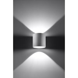 Sollux Lighting Orbis kinkiet 1x40W biały SL.0050