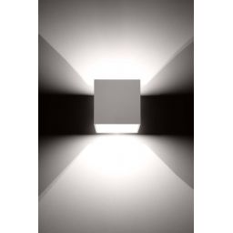 Sollux Lighting Quad kinkiet 1x40W biały SL.0059