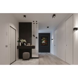 Sollux Lighting Quad lampa wisząca 1x40W czarna SL.0060