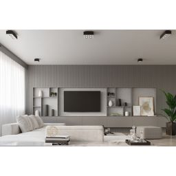 Sollux Lighting Mono lampa podsufitowa 4x40W czarna/biała SL.0073