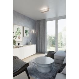 Sollux Lighting Feniks lampa podsufitowa 2x60W drewniana SL.0076
