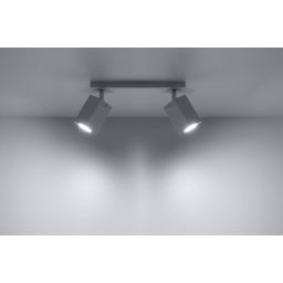 Sollux Lighting Merida 2 lampa podsufitowa 2x40W biała SL.0096