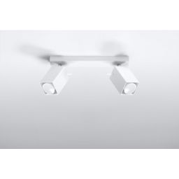 Sollux Lighting Merida 2 lampa podsufitowa 2x40W biała SL.0096