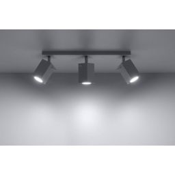 Sollux Lighting Merida lampa podsufitowa 3x40W biała SL.0097