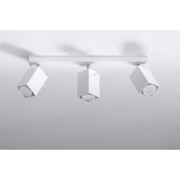 Sollux Lighting Merida lampa podsufitowa 3x40W biała SL.0097