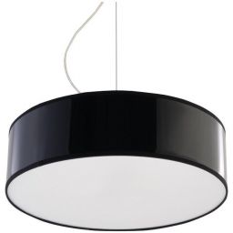 Sollux Lighting Arena lampa wisząca 2x60W czarna SL.0115