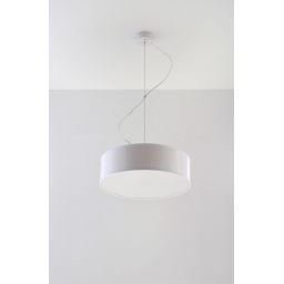 Sollux Lighting Arena lampa wisząca 2x60W biała SL.0117