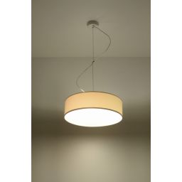 Sollux Lighting Arena lampa wisząca 2x60W biała SL.0117