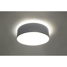 Sollux Lighting Arena plafon 2x60W szary SL.0122