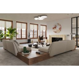 Sollux Lighting Arena plafon 2x60W szary SL.0122