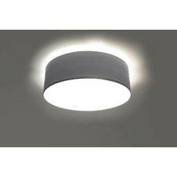 Sollux Lighting Arena plafon 1x60W szary połysk SL.0128