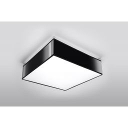 Sollux Lighting Horus plafon 2x60W czarny SL.0136