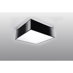 Sollux Lighting Horus plafon 1x60W czarny SL.0142