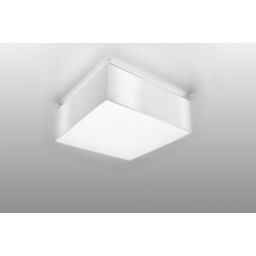 Sollux Lighting Horus 25 plafon 1x60W biały połysk SL.0144