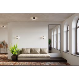 Sollux Lighting Emilio kinkiet 2x60W biały/wenge SL.0185