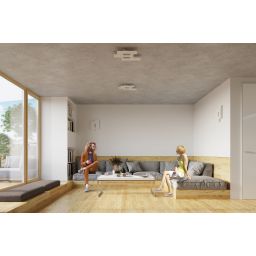 Sollux Lighting Fabiano kinkiet 2x60W chrom/biały SL.0197