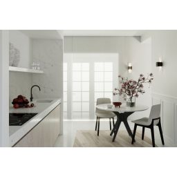 Sollux Lighting Loreto kinkiet 1x40W czarny/biały SL.0201