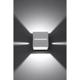 Sollux Lighting Lobo kinkiet 1x40W biały SL.0206