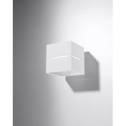 Sollux Lighting Lobo kinkiet 1x40W biały SL.0206