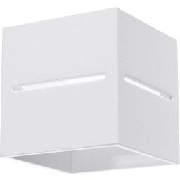 Sollux Lighting Lobo kinkiet 1x40W biały SL.0206