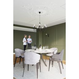 Sollux Lighting Minerwa lampa wisząca 7x40W czarna SL.0219