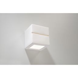 Sollux Lighting Leo Line kinkiet 1x60W biały SL.0230