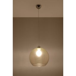 Sollux Lighting Ball lampa wisząca 1x60W szampański SL.0249