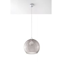 Sollux Lighting Ball lampa wisząca 1x60W grafit SL.0250