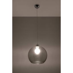 Sollux Lighting Ball lampa wisząca 1x60W grafit SL.0250