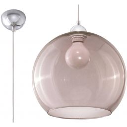 Sollux Lighting Ball lampa wisząca 1x60W grafit SL.0250