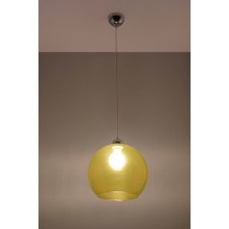Sollux Lighting Ball lampa wisząca 1x60W żółta SL.0252