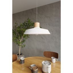 Sollux Lighting Afra lampa wisząca 1x60W szara SL.0282