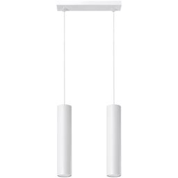 Sollux Lighting Lagos lampa wisząca 2x40W biała SL.0324