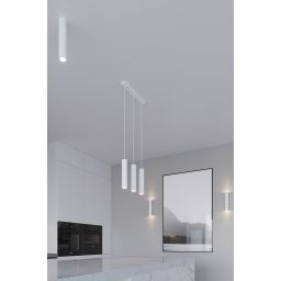 Sollux Lighting Lagos lampa wisząca 2x40W biała SL.0324