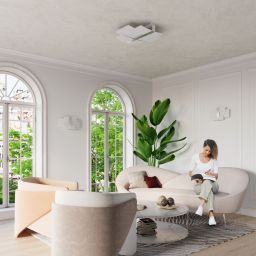 Sollux Lighting Celia kinkiet 2x60W chrom/ biały SL.0350