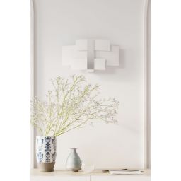 Sollux Lighting Celia kinkiet 2x60W chrom/ biały SL.0350