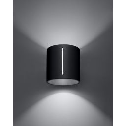 Sollux Lighting Inez kinkiet 1x40W czarny SL.0353